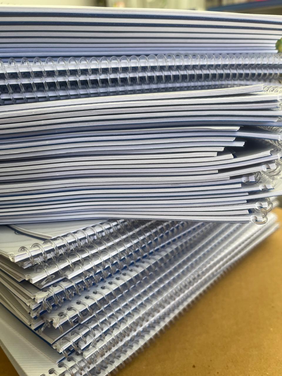 Produção de apostilas em quantidade