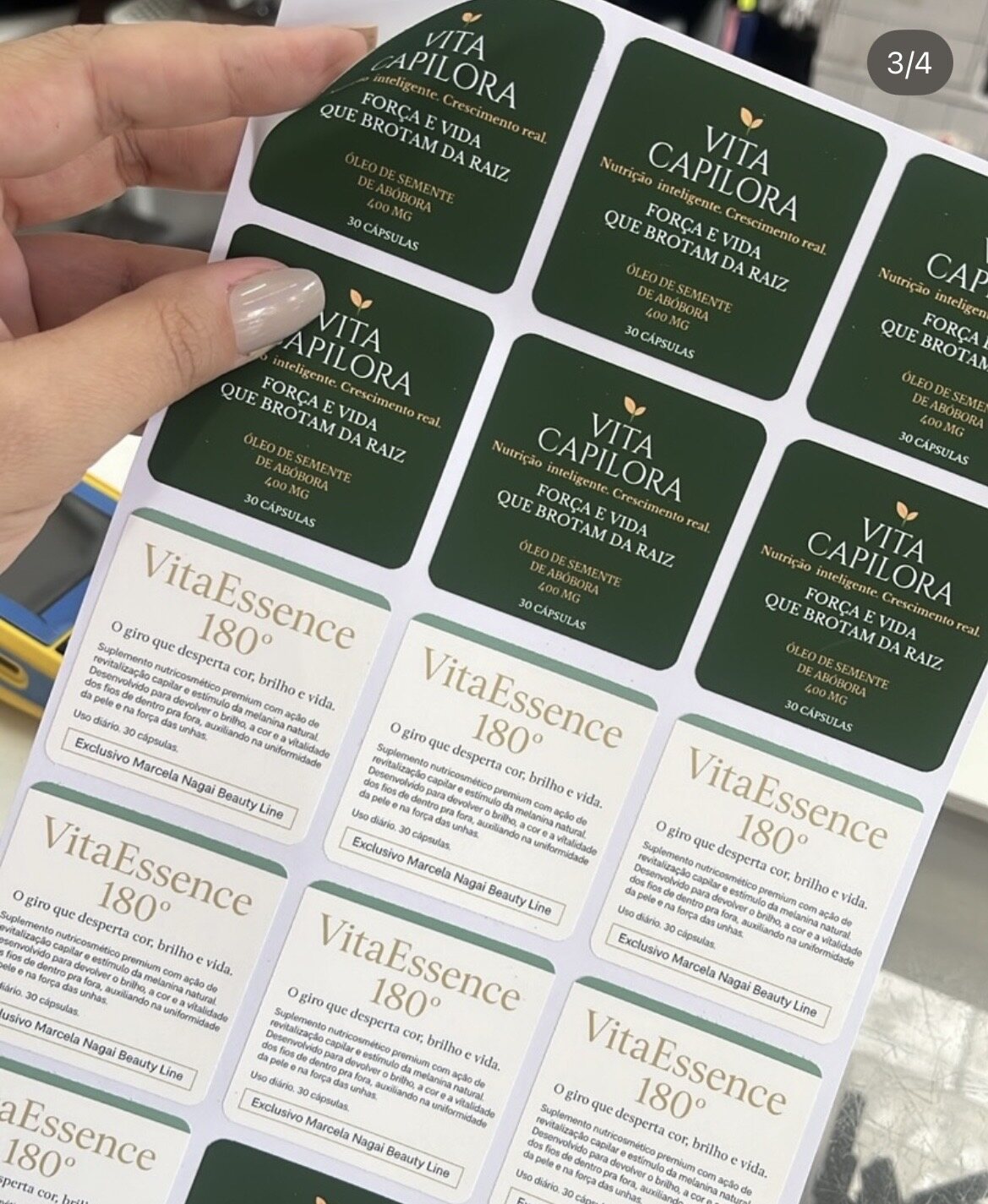 Rótulos para produtos